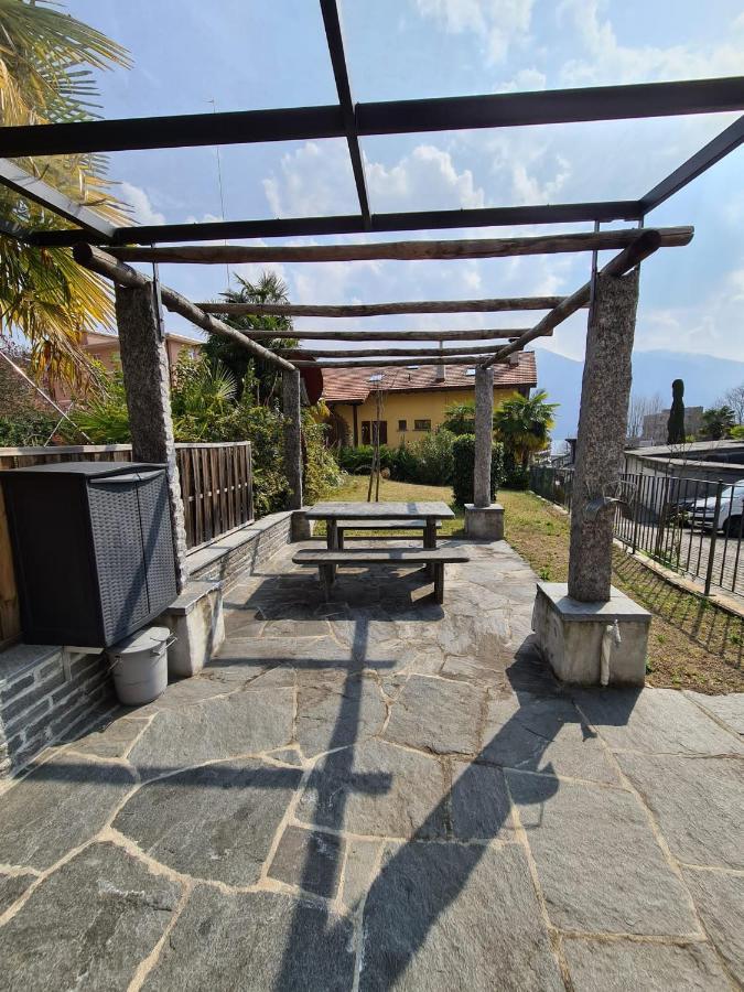 Vila Casa Pergola Di Franz Minusio Exteriér fotografie